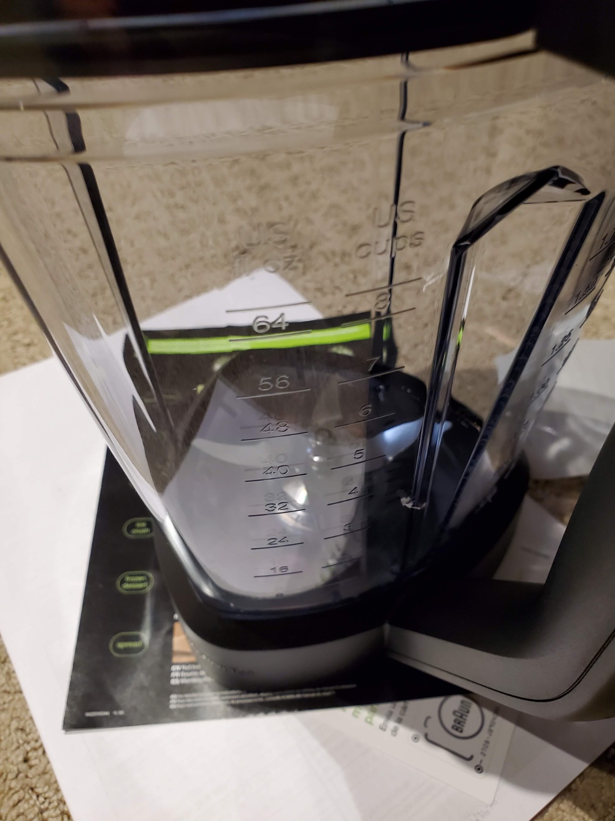 Braun TriForce Power Blender, 10-Speed, Heated Blend, Auto-Clean, 1600W | Triangular Jug for Faster Blending, 3 Texture Options, 18 Different Settings, 10 Speeds and Pulse, Stainless Steel Blades customer photo 2