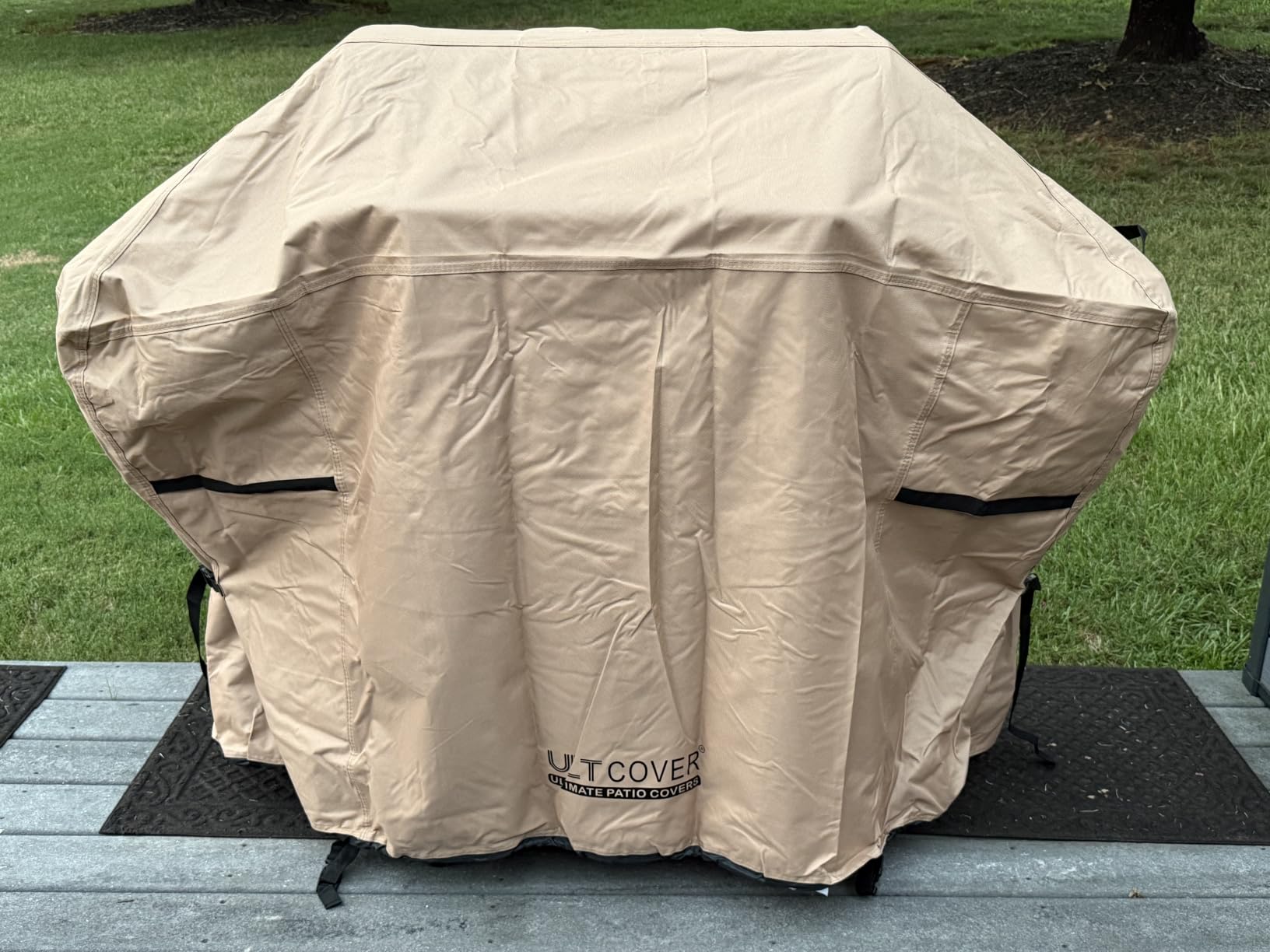 ULTCOVER Waterproof Grill Cover 52 inch, Heavy Duty BBQ Cover for 2-4 Burners Outdoor Gas Barbecue Grill customer photo 2