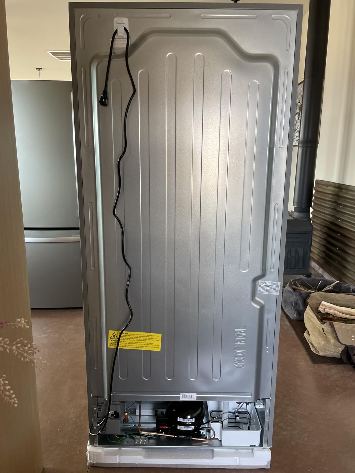 KoolMore Counter Depth French Door Refrigerator with Ice Maker, 4 Door Stainless-Steel Fridge - 22.5 Cu.Ft customer photo 1