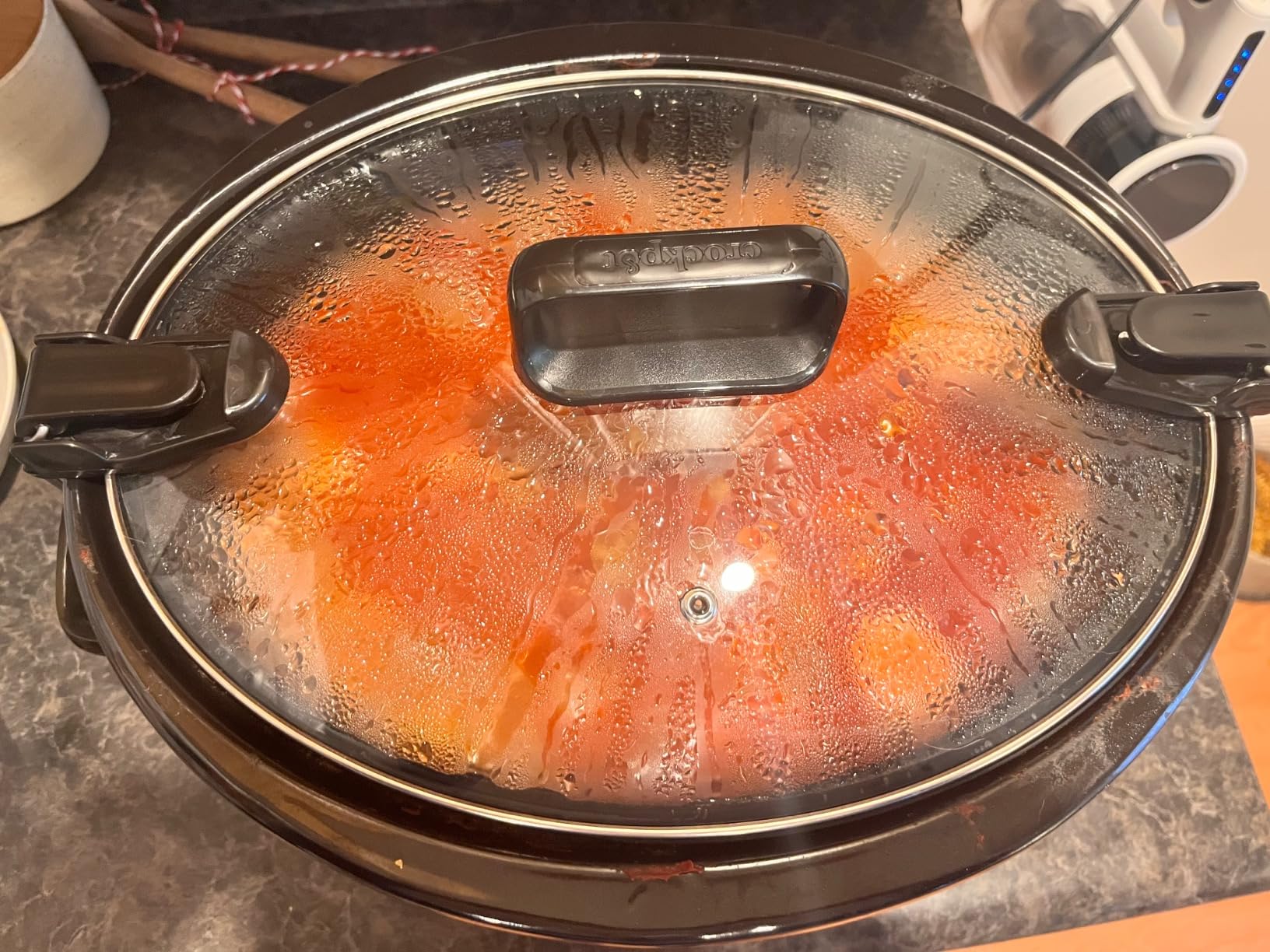 Crock-Pot 7-Quart Slow Cooker, Portable Programmable with Timer, Locking Lid, Stainless Steel; an Essential Kitchen Appliance, Perfect for Families and Gatherings customer photo 2