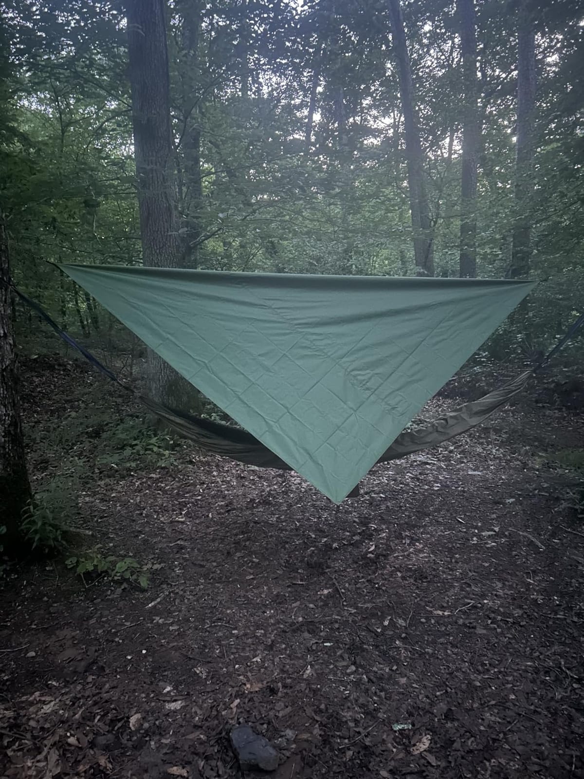 Camping Hammock with Mosquito Net Rain Fly Heavy Duty Tree Strap Nylon Parachute Single Double Hammock Tent Waterproof Rainfly Set for Camping Backpacking Backyard Patio Hiking Travel Outdoor customer photo 1