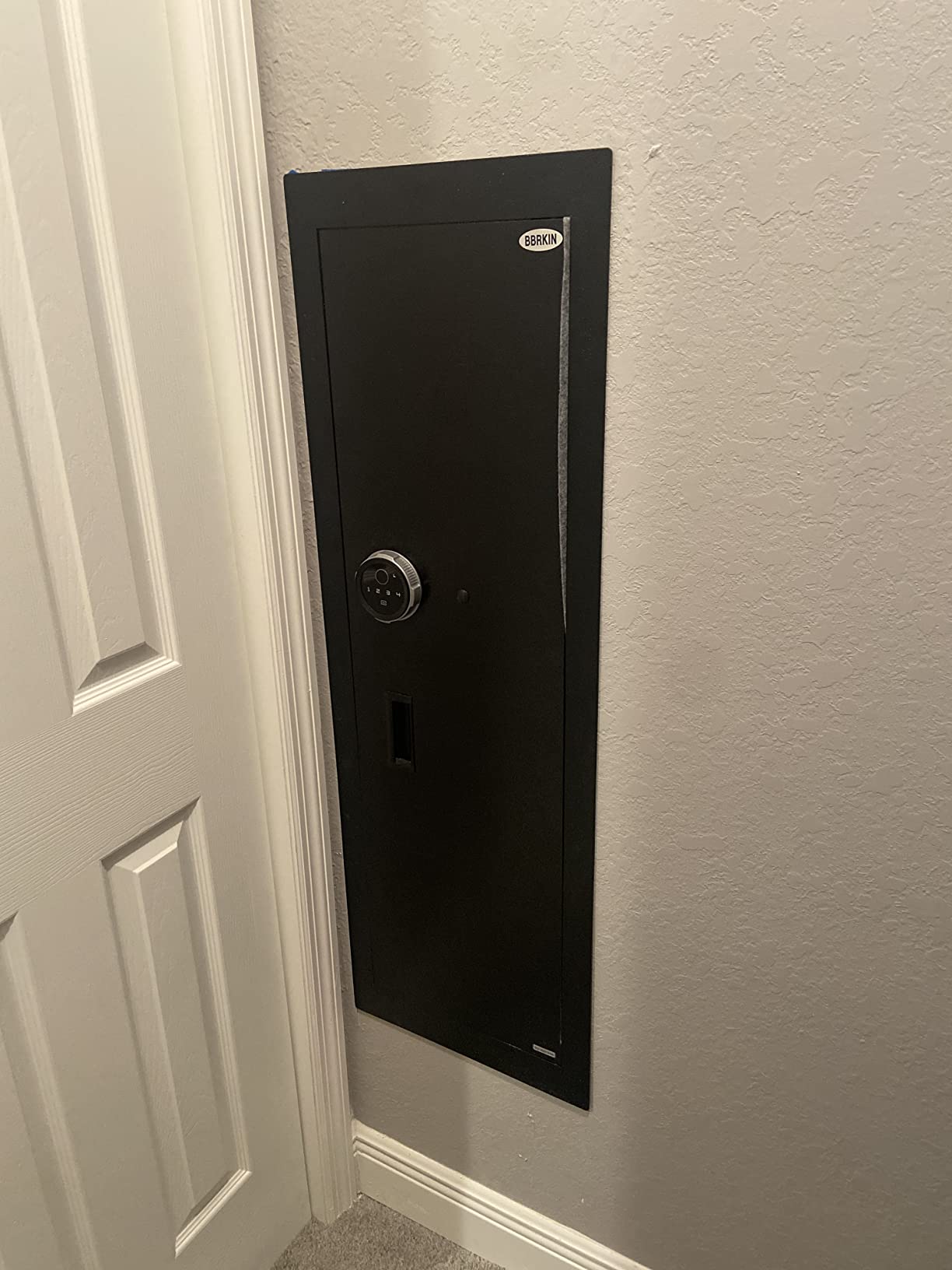 Langger Biometric Wall Safe Between Studs, Hidden Fingerprint In‑wall Safe customer photo 2