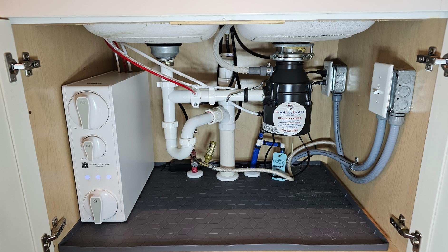 iSpring RO500AK Alkaline Reverse Osmosis System, NSF 58 Certified, 500 GPD customer photo 2