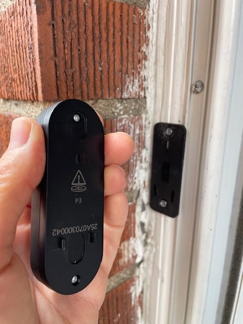 AIDA Lighted Wireless Doorbell for Home, Waterproof Battery Doorbell Wireless 1,000ft Range, 5 Volume Levels with 58 Chimes & LED Flash on Receiver (White, 1 Button & 2 Receiver) customer photo 2
