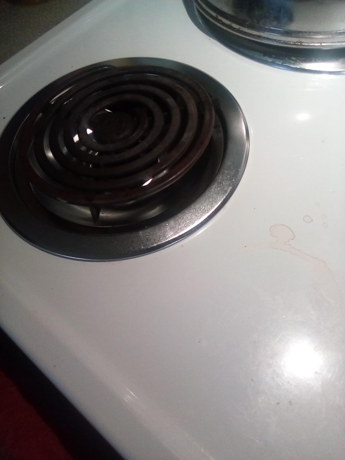Electric Stove Burner Drip Pan Set Fit for Hotpoint GE Range/Stove/Oven - 2 x 8 inch WB32X10013 & 2 x 6 inch WB32X10012 Chrome Stove Burner Drip Pan with Trim Rings by Fetechmate customer photo 1