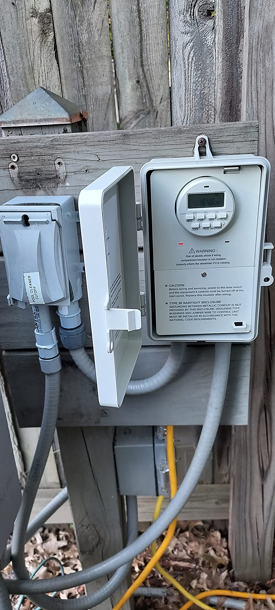 DEWENWILS Pool Pump Timer, Digital Timer Box, 2HP 40A 120-277 VAC, 7-Day 20 ON/Off Programmable Timer Switch for Water Heater, Pool Pump, SPA, Motor, ETL Listed Gray customer photo 1