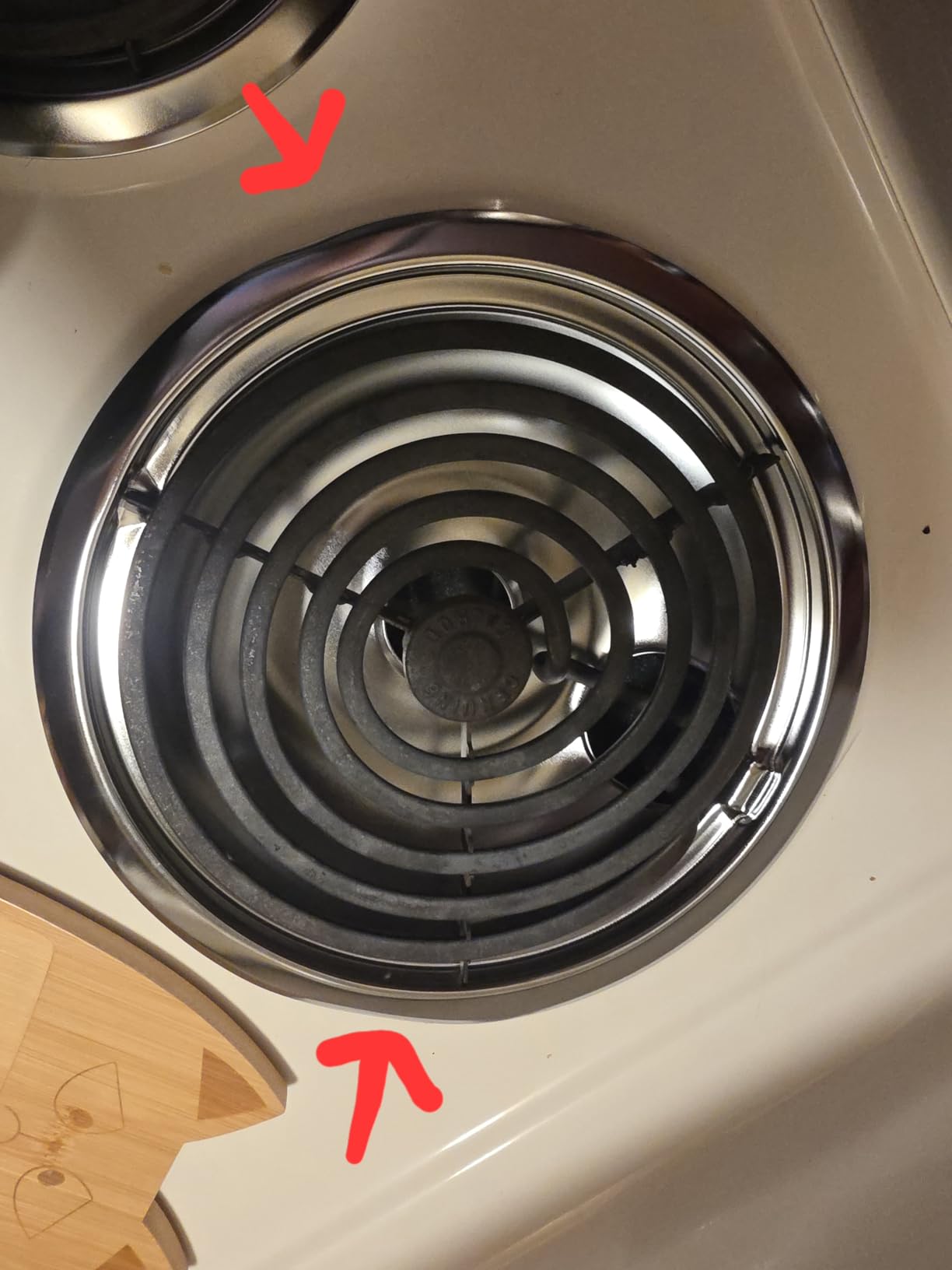 GE Black Stove Drip Pans, 10% Energy Save by Enamel Spraying Prevent Bending and Rust - Include 2 6'' Burner Drip Pans and 2 8'' Drip Bowl customer photo 2
