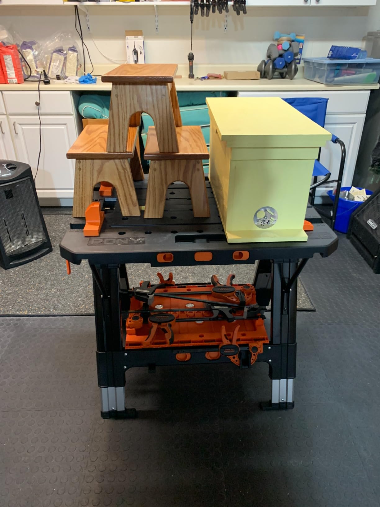 Pony Portable Folding Work Table, Workbench & Sawhorse customer photo 1