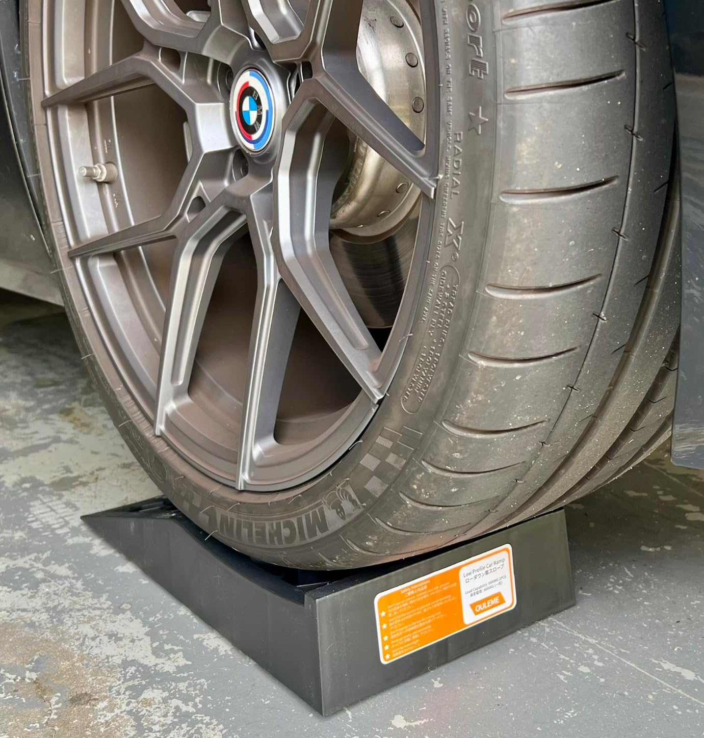 OULEME Low Profile Car Service Ramp, for Oil Changes & Maintenance, 4 Pack customer photo 1