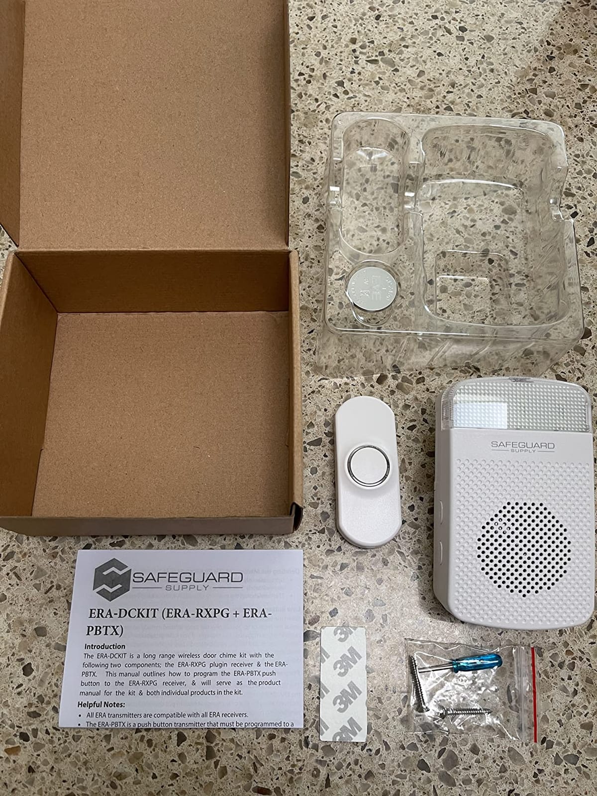ERA-DCKIT Wireless Doorbell Kit, Long Range 4000’ customer photo 2