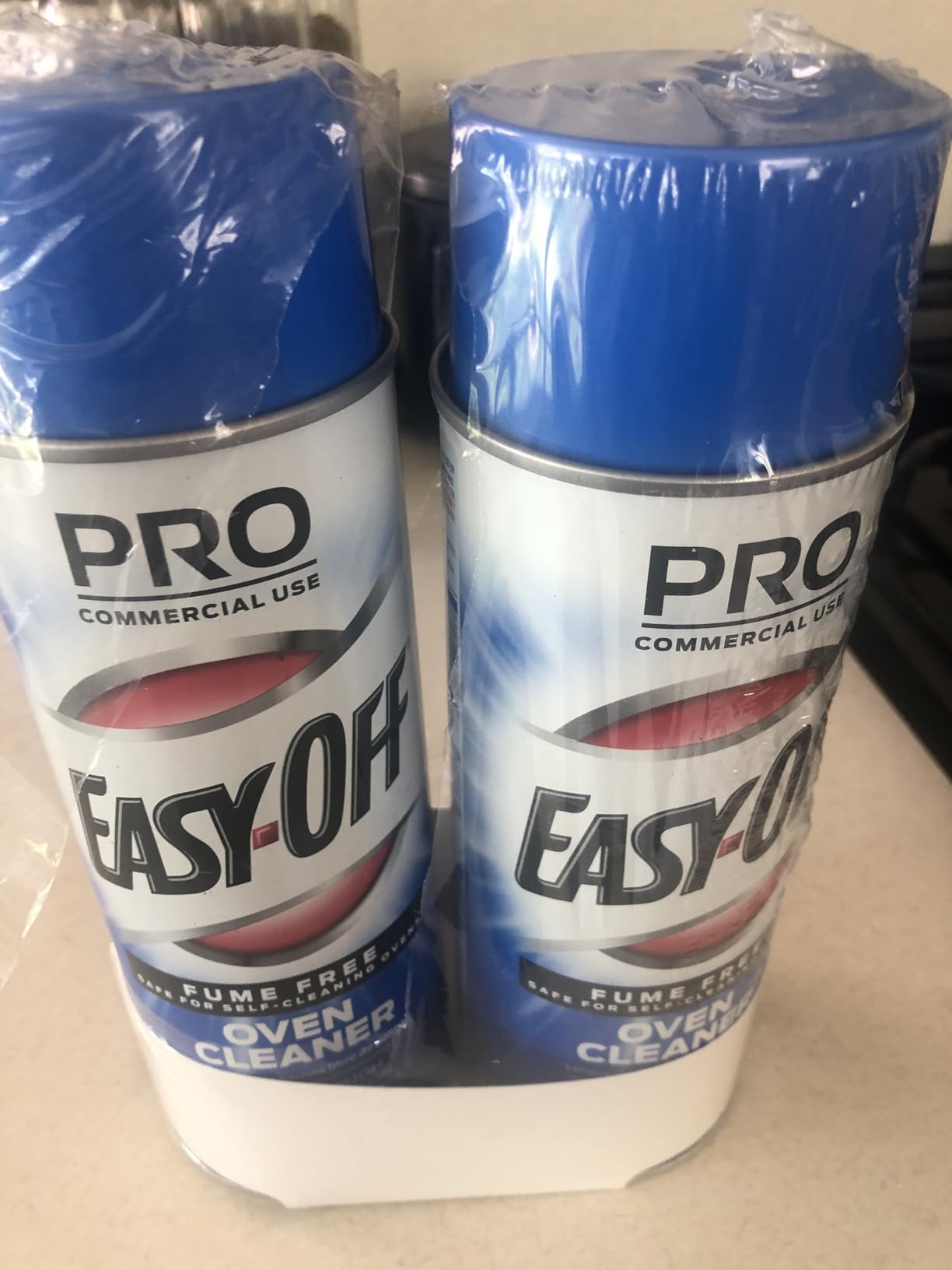 Easy-Off Fume Free PRO size Oven Cleaner Foam, Removes Grease & Burned-On Food, For Ovens, Air Fryers & More 24oz (2-count) customer photo 2