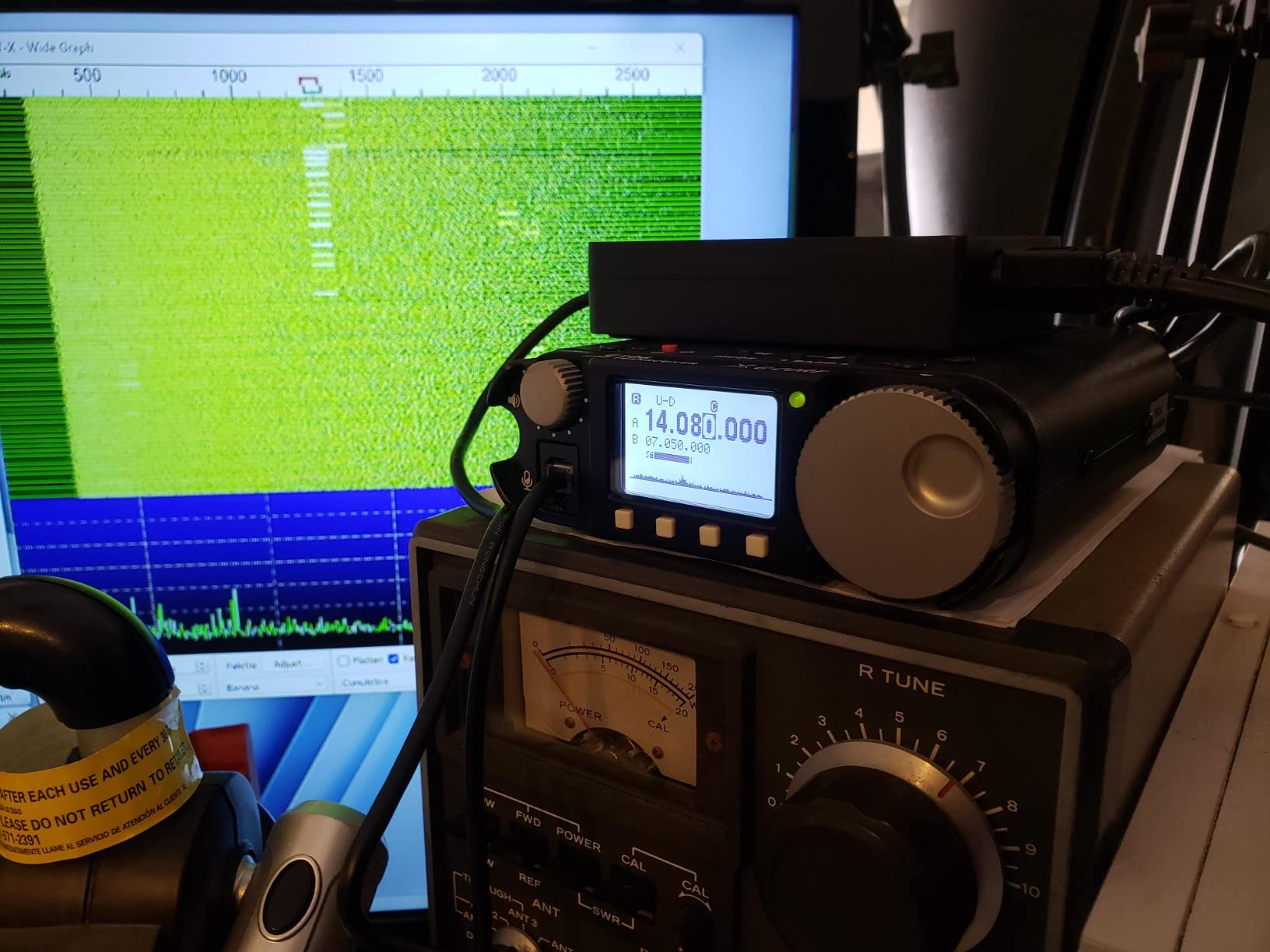 Xiegu G106 SDR HF Transceiver, 5W QRP Radio, SSB CW AM WFM, Support FT8 customer photo 2