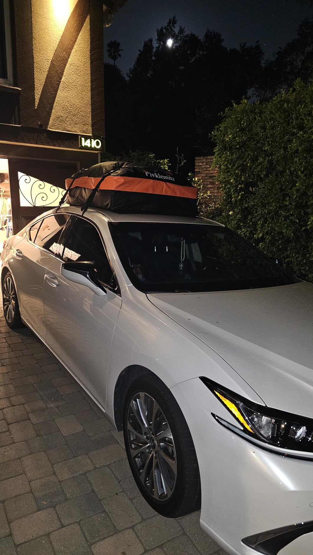 FIVKLEMNZ 21 Cubic Rooftop Cargo Carrier Waterproof Soft Car Roof Bag customer photo 2