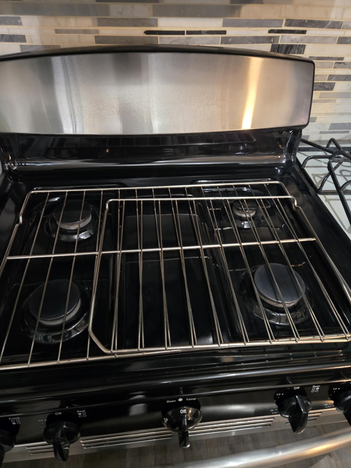 Carbona Oven Rack & Grill Cleaner Kit, Includes Bag & Gloves, Eliminates Thick Grease, Grime & Baked-On Food, Unscented Formula, No Scrubbing Required customer photo 1