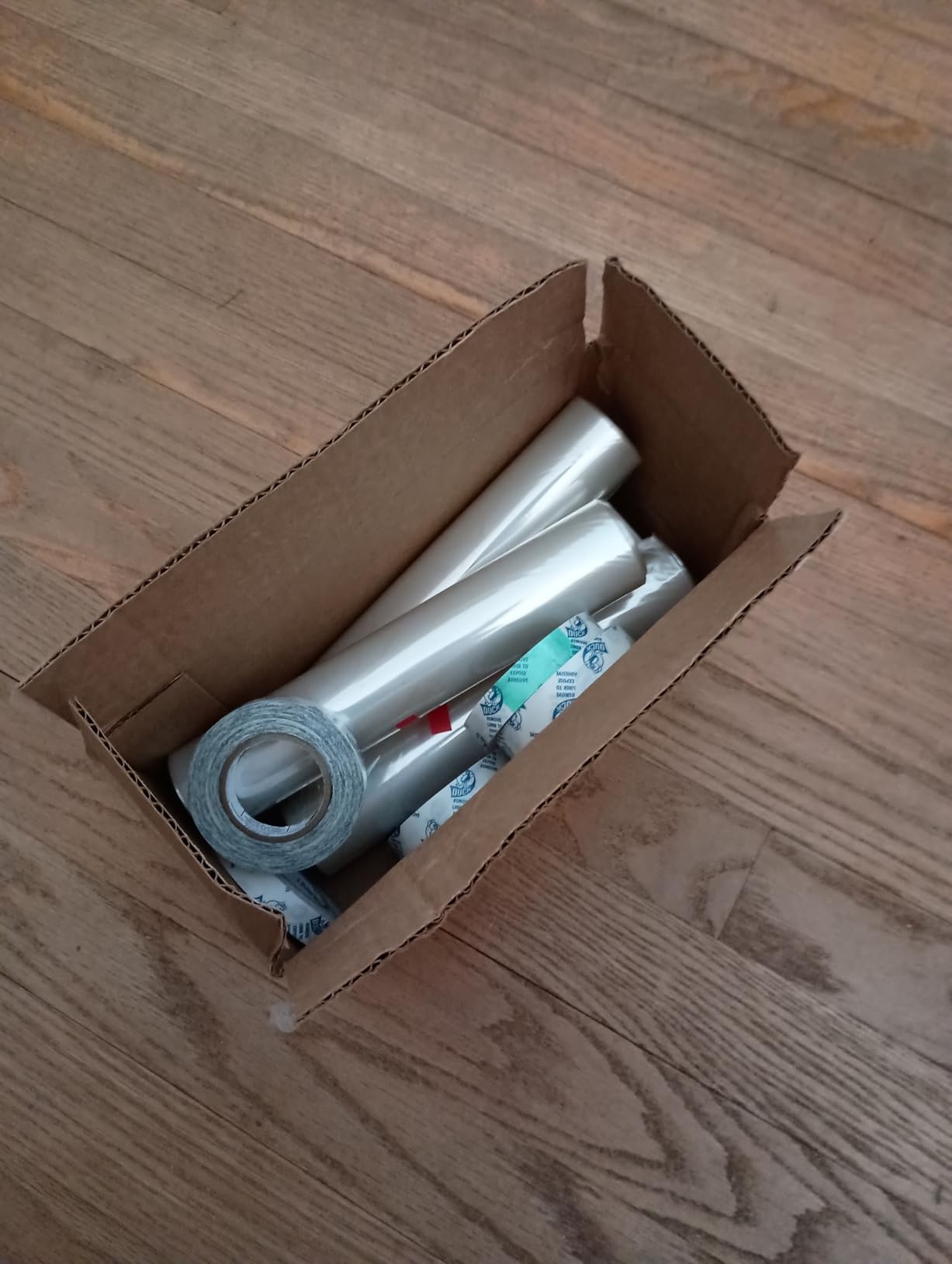Duck Brand Winter Window Insulation Kit – Window Seal Rolled Shrink Film Covers Up to 15 3’ x 5’ Windows – Window Tape Included – Easy Indoor Installation - Clear - 15-Pack (288069) customer photo 1