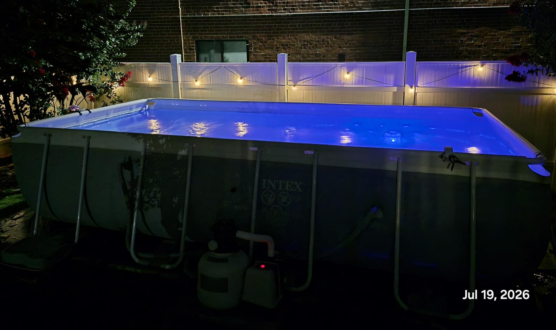 addlon 54FT(48+6) Solar String Lights Outdoor, Last 20+ Hrs, USB Charging customer photo 1