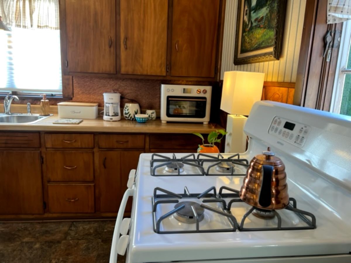 Cafe Couture Air Fryer Toaster Oven, 14 Modes, WiFi, Large, Crisp Finish | Air Fry, Bake, Broil, Pizza, Roast, Reheat, 6 Heating Elements, Fits 12 inch pizza, 9x13 pan, Voice/App control, Accessories Incl customer photo 2