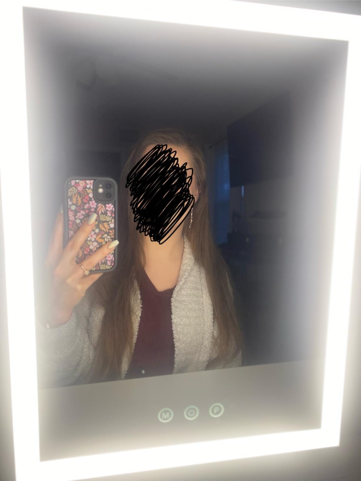HIEEY Lighted Makeup Mirror, 17.3