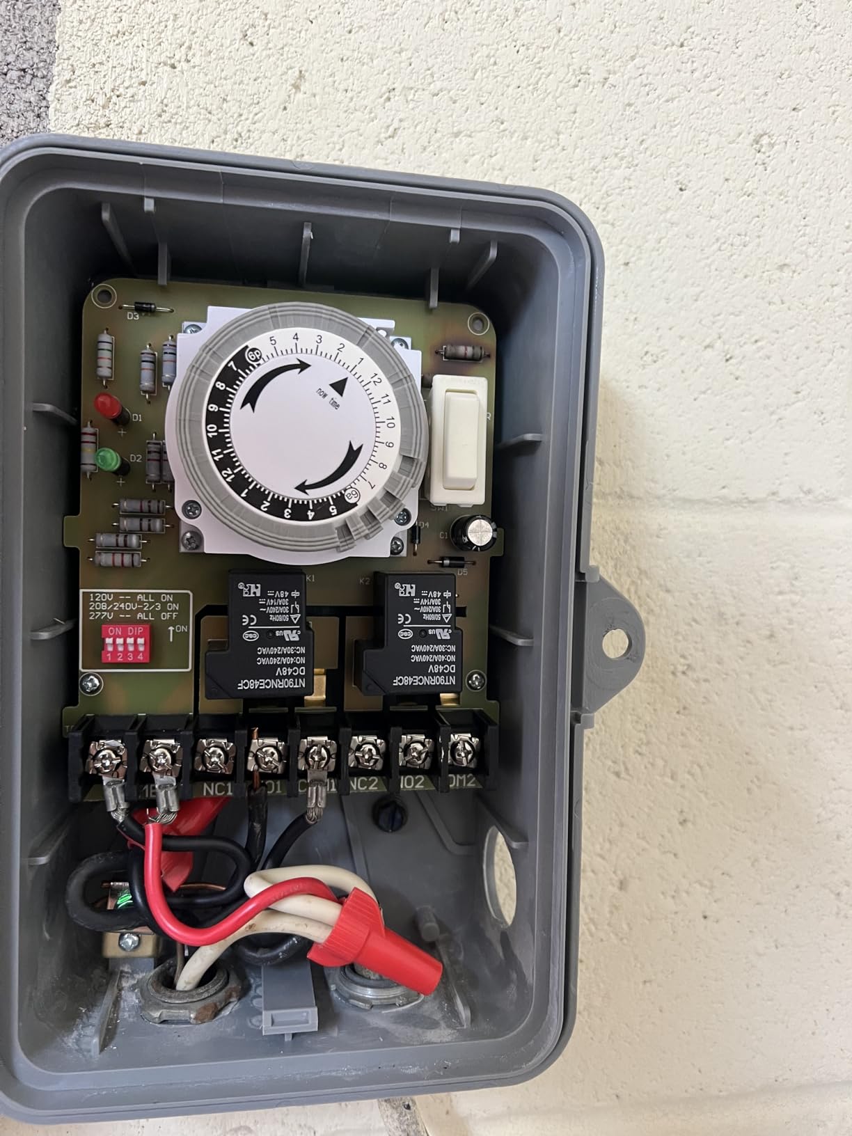 BN-LINK Pool Pump Timer, Outdoor Mechanical Timer Box, Heavy Duty 24 Hour Programmable, 2HP 40A Max, 120, 240, 277 VAC, for Pool Pump, Water Heater, Fans, SPA, ETL Listed customer photo 1
