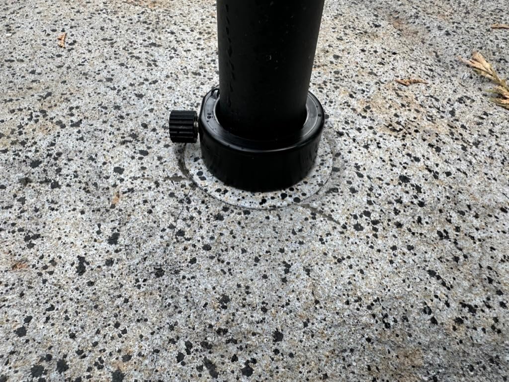 Umbrella Pole Stabilizer reducer threaded adapter insert for Baja Deck Pool Sleeves customer photo 1