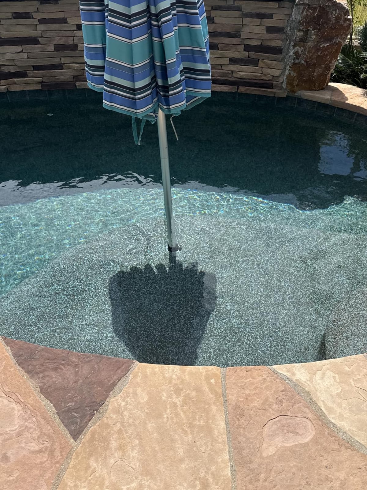 Umbrella Pole Stabilizer reducer threaded adapter insert for Baja Deck Pool Sleeves customer photo 2