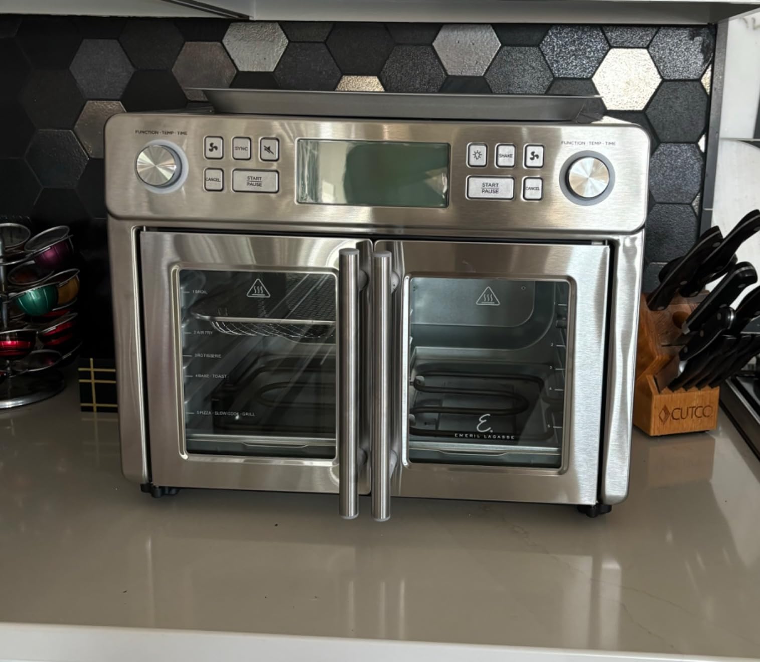 Emeril Lagasse Dual Zone Technology 25QT Air Fryer Oven customer photo 2