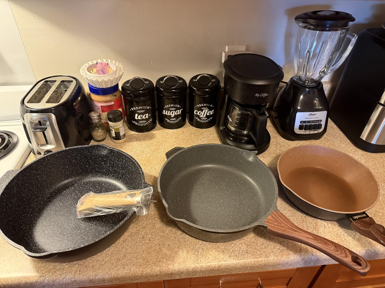 SENSARTE Nonstick Ceramic Saute Pan 12-Inch, 5QT Non-toxic Deep Frying Pan Skillet with Lid, Healthy No Teflon Cookware, Stay Cool Handle, Induction Compatible, PFAS Free customer photo 1
