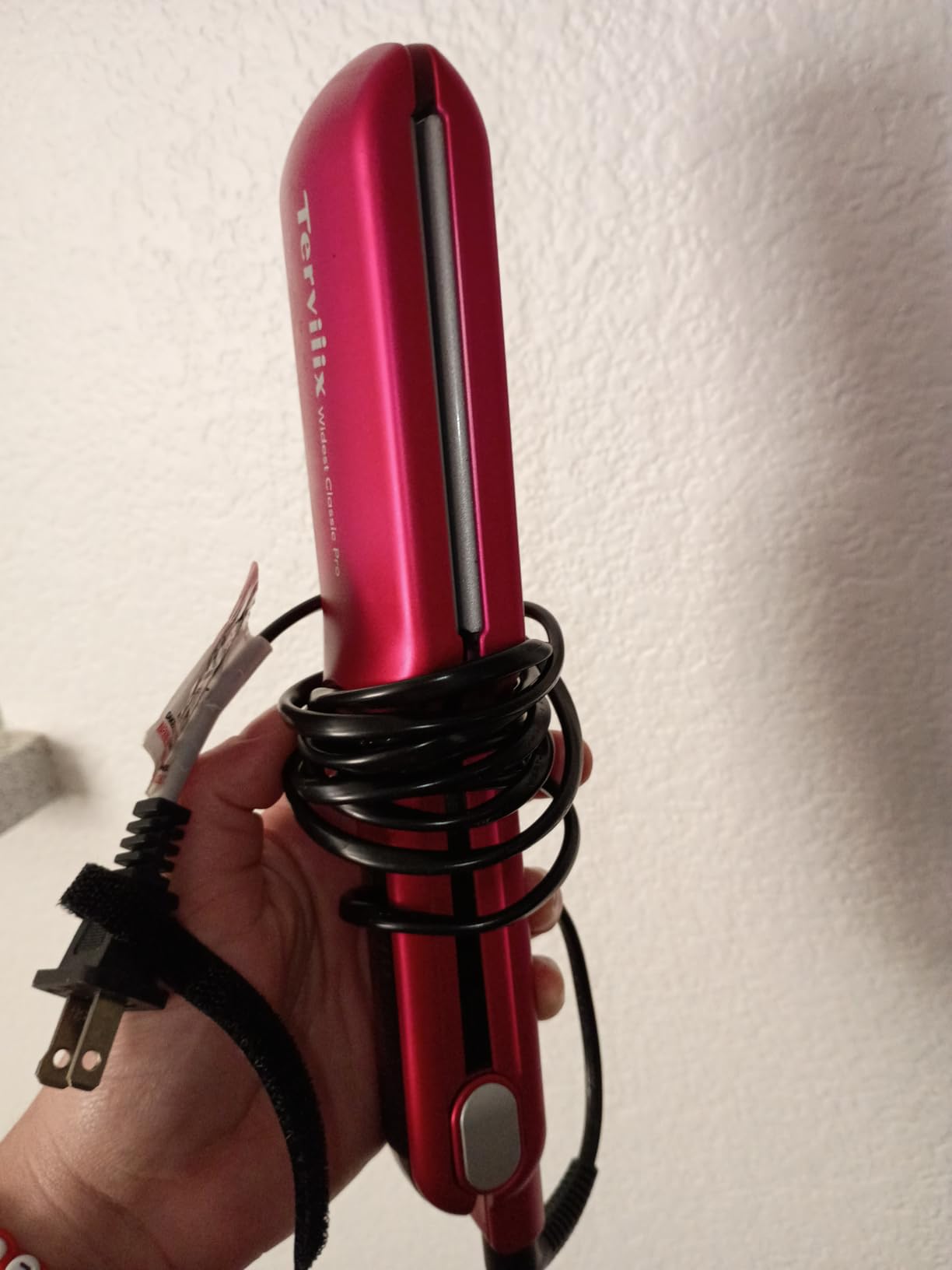 Terviiix 1/2'' Flat Iron for Short Hair, 2-in-1 Straightener and Curler customer photo 2