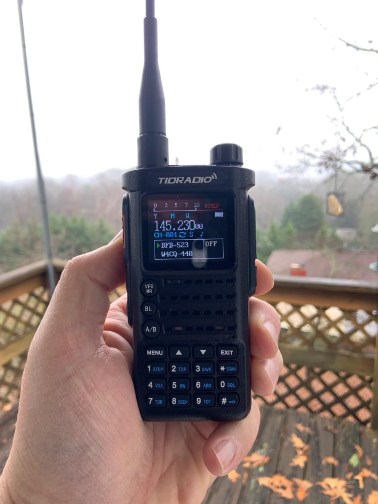 (4th Gen) TIDRADIO TD-H8 10W Ham Radio Handheld with APP Programming customer photo 1