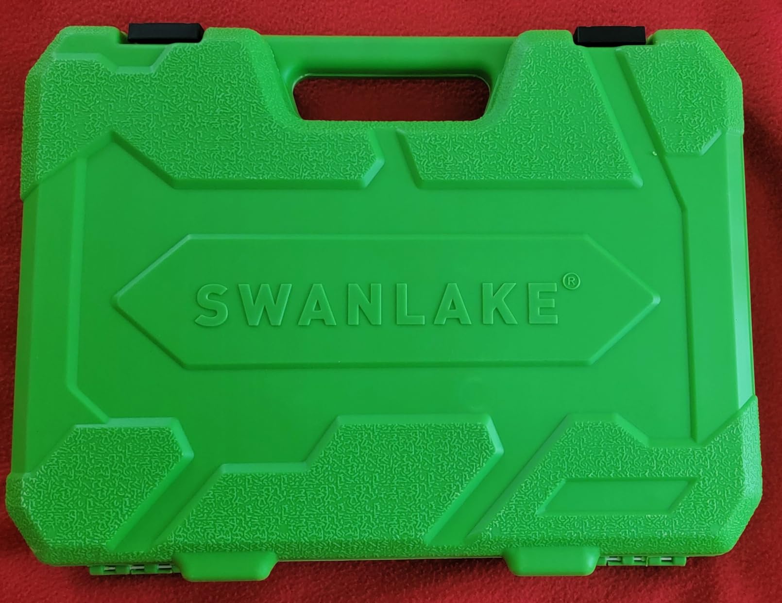 SWANLAKE 3/8'' Drive Impact Socket Set, 50-Piece Standard SAE (5/16 to 3/4 inch) and Metric (8-22mm) Size, 6 Point, Cr-V, 3/8-Inch Ratchet Handle, Extension Bar, Universal Joint customer photo 1