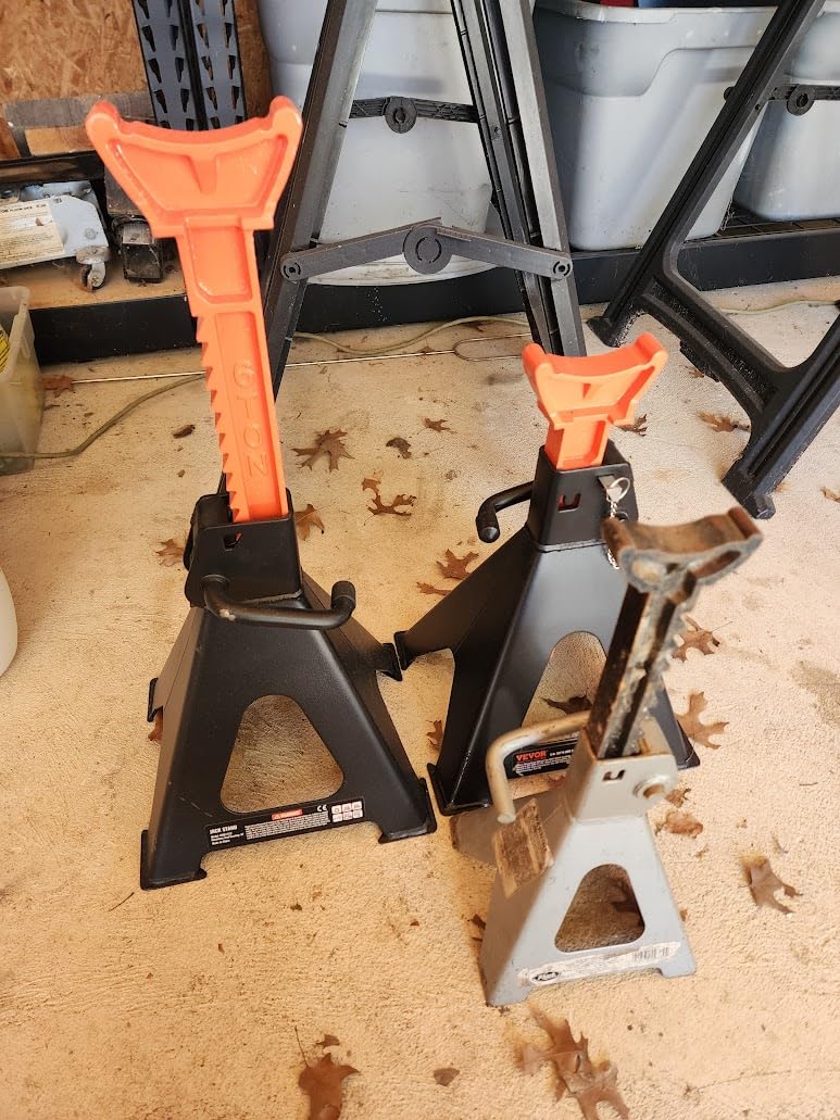 VEVOR Jack Stands 6t/13000lbs Capacity Car Jack Stands Double Locking 2 pcs customer photo 1