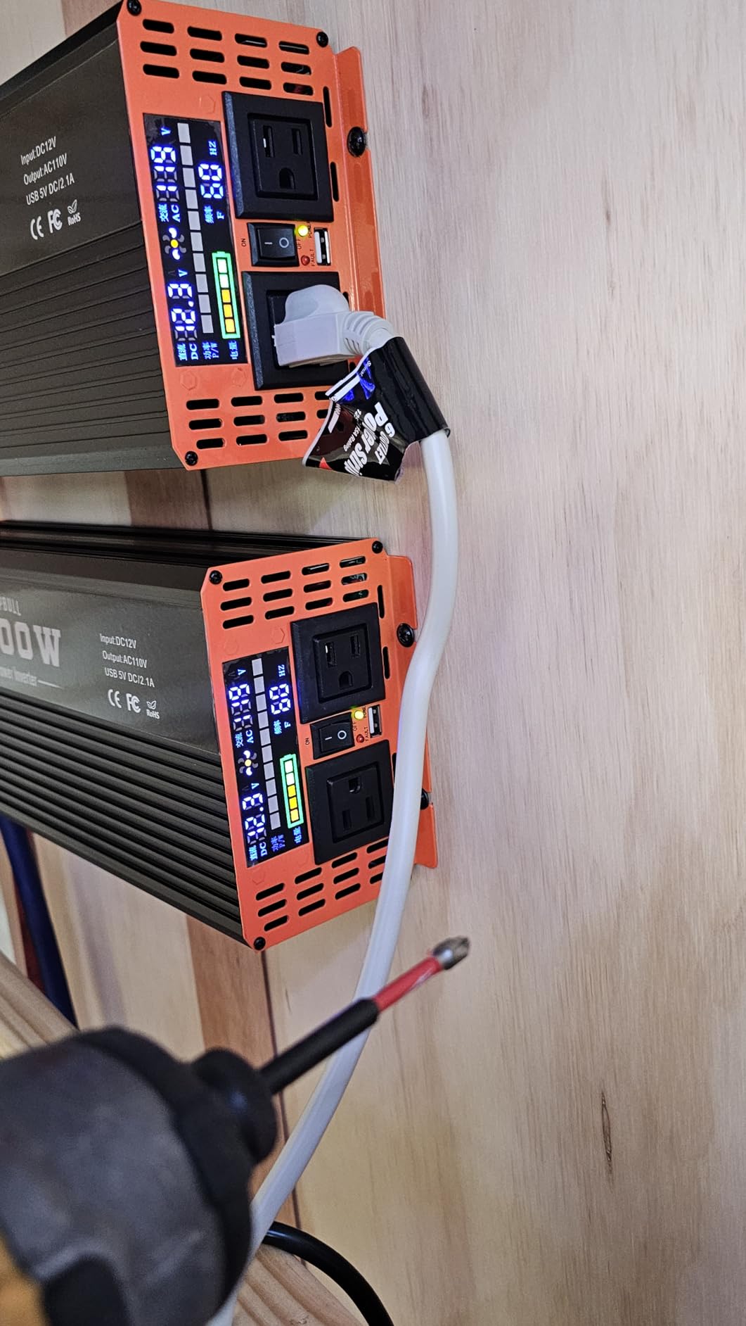3000 Watt Power Inverter, Car/Home 12V DC to 110V/120V AC Car Converter customer photo 1