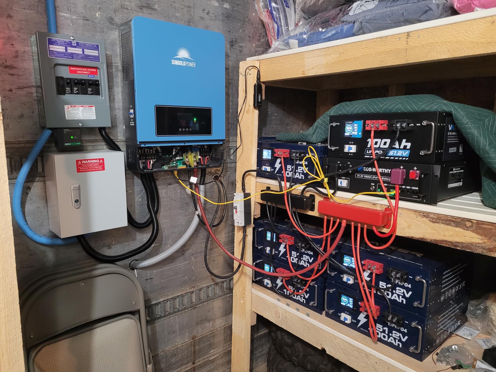 VATRER POWER 48V 100AH Lithium LiFePO4 Battery, Built-in 100A BMS customer photo 2