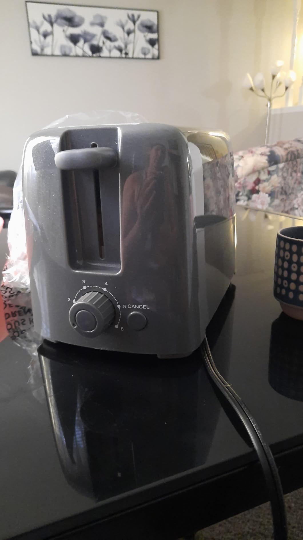 Elite Gourmet 2-Slice Cool-Touch Toaster, 1.25