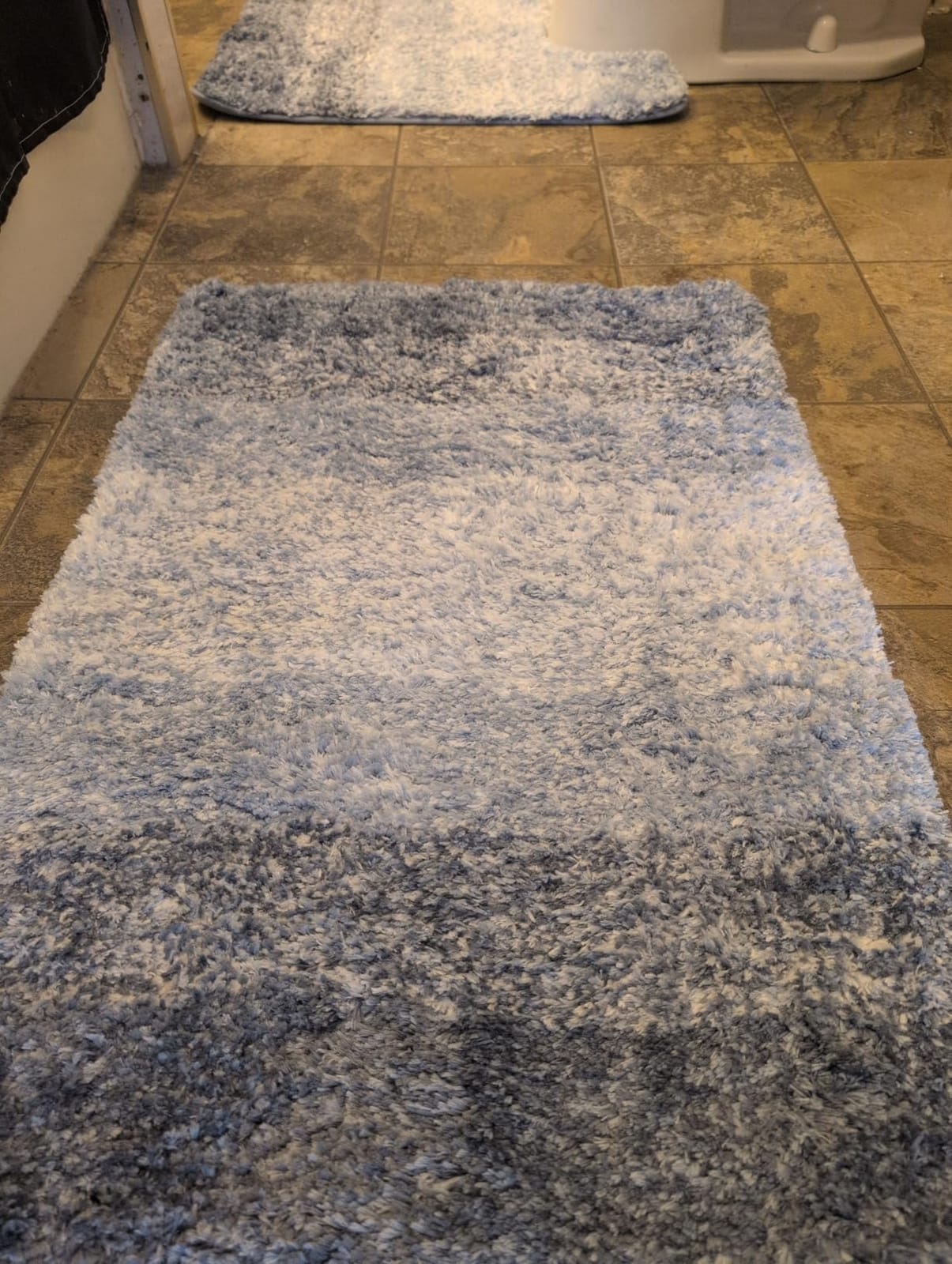 OLANLY Bathroom Rugs Mat 30x20, Extra Soft Absorbent Microfiber Bath Rugs | Grey, Non-Slip Quick-Drying Rubber Backing, Machine Washable Plush Bath Mat for Floor, Tub and Shower, Home Decor Accessories customer photo 2