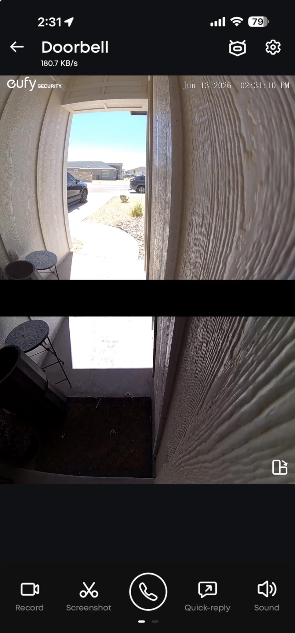 eufy Security Video Doorbell E340, Dual Cameras, 2K FHD customer photo 2