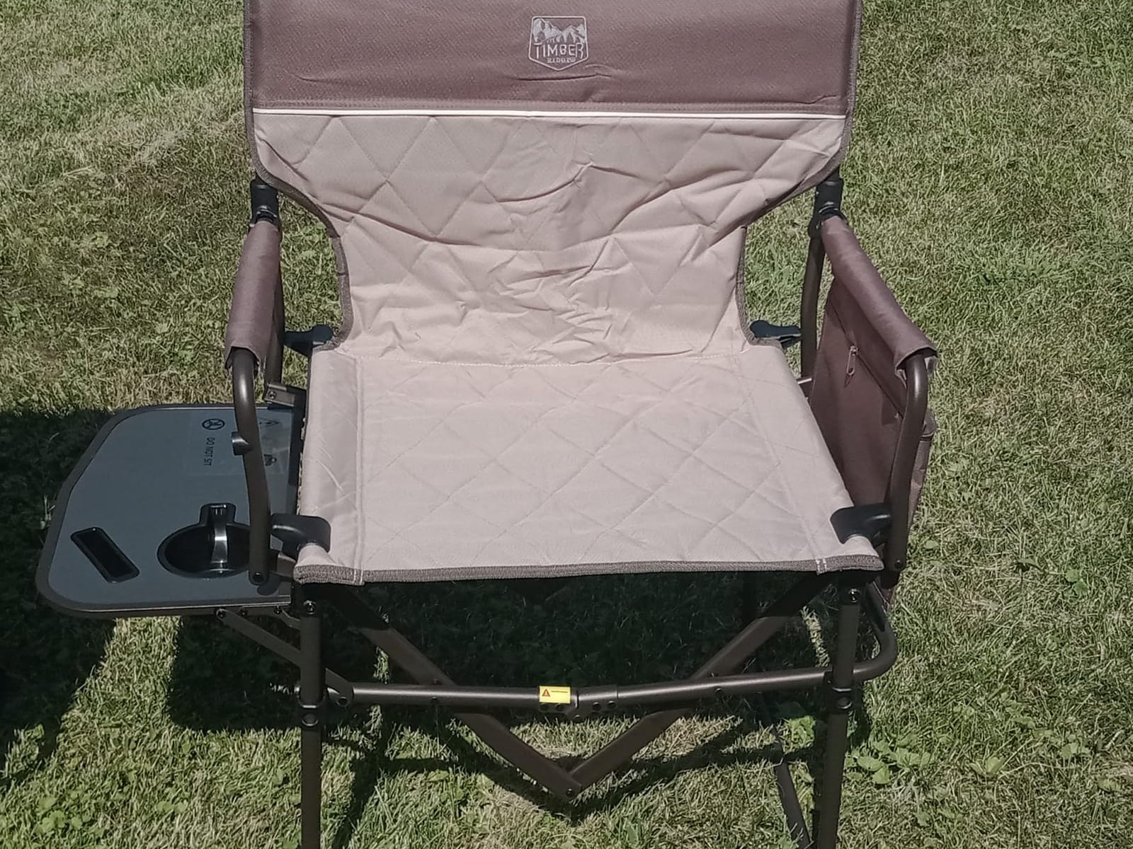 TIMBER RIDGE 400lbs Heavy Duty Camping Chair Portable Directors Chair customer photo 2