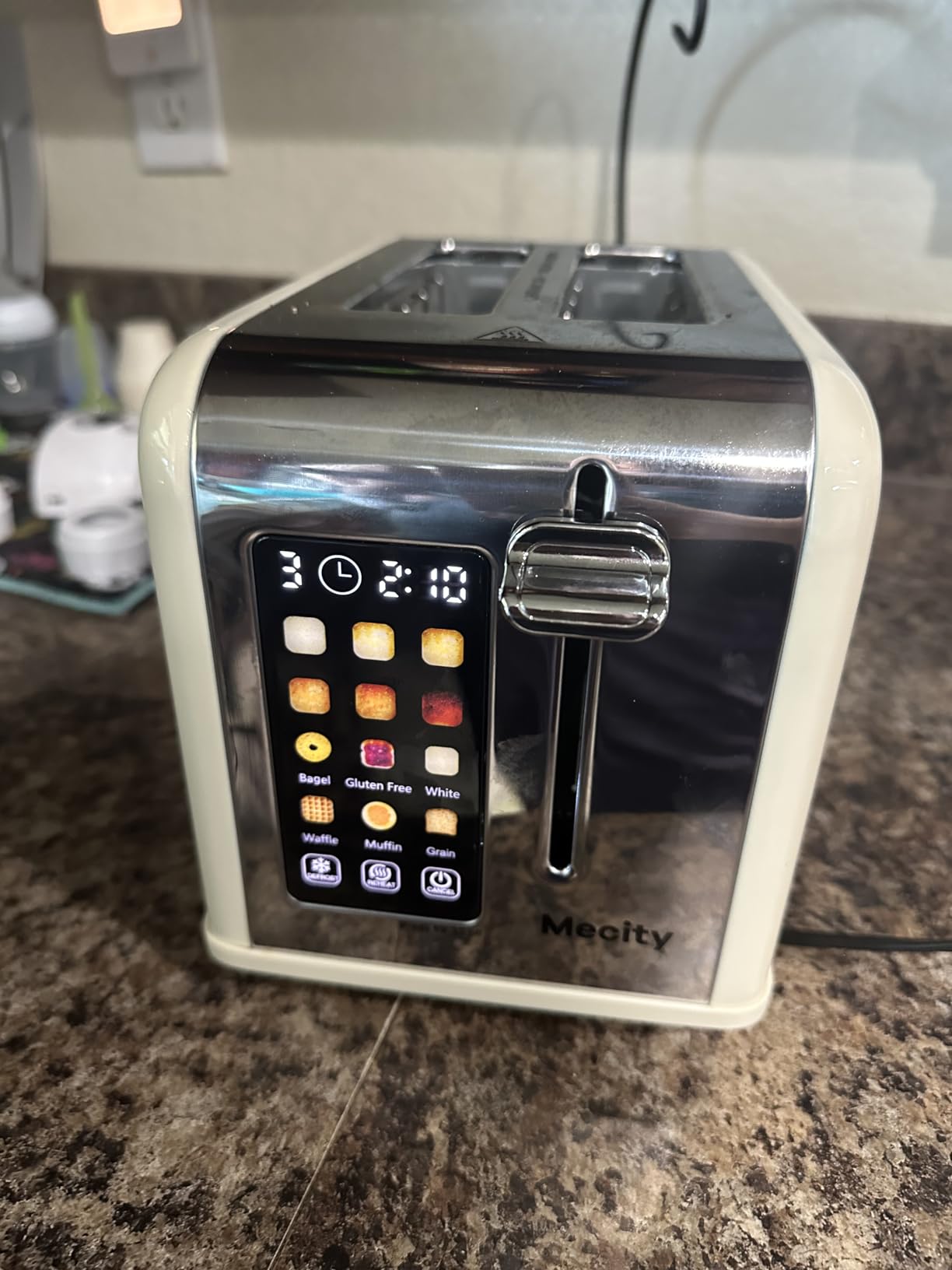 Mecity 2 Slice Toaster Touch Screen 1.5