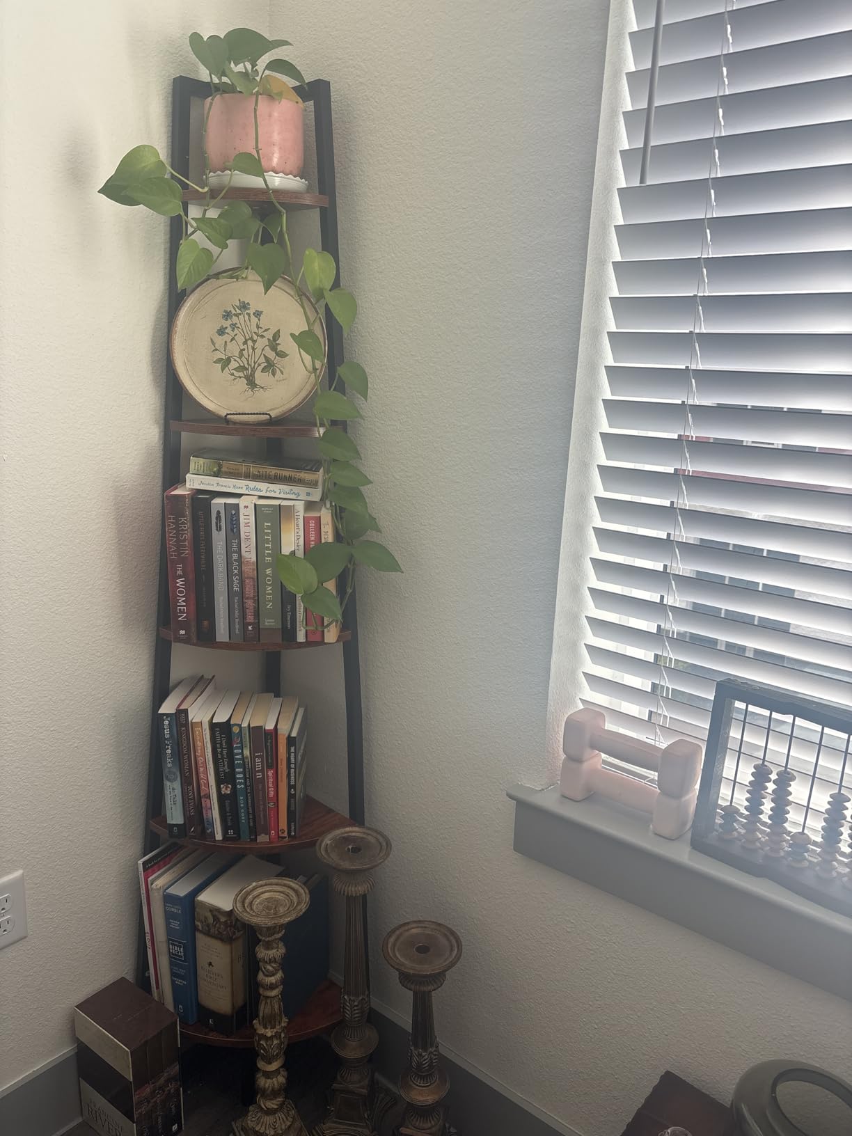 Yoobure 5-Tier Corner Shelf Stand- 67.5