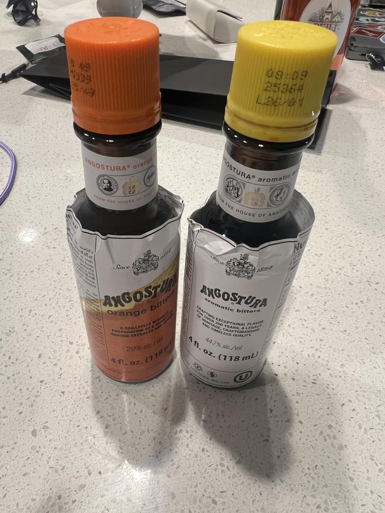 Kingston: Angostura Bitters Original and Orange Bitters (Combo-Pack) - 4oz Bottles, Aromatic and Citrus Infused customer photo 1