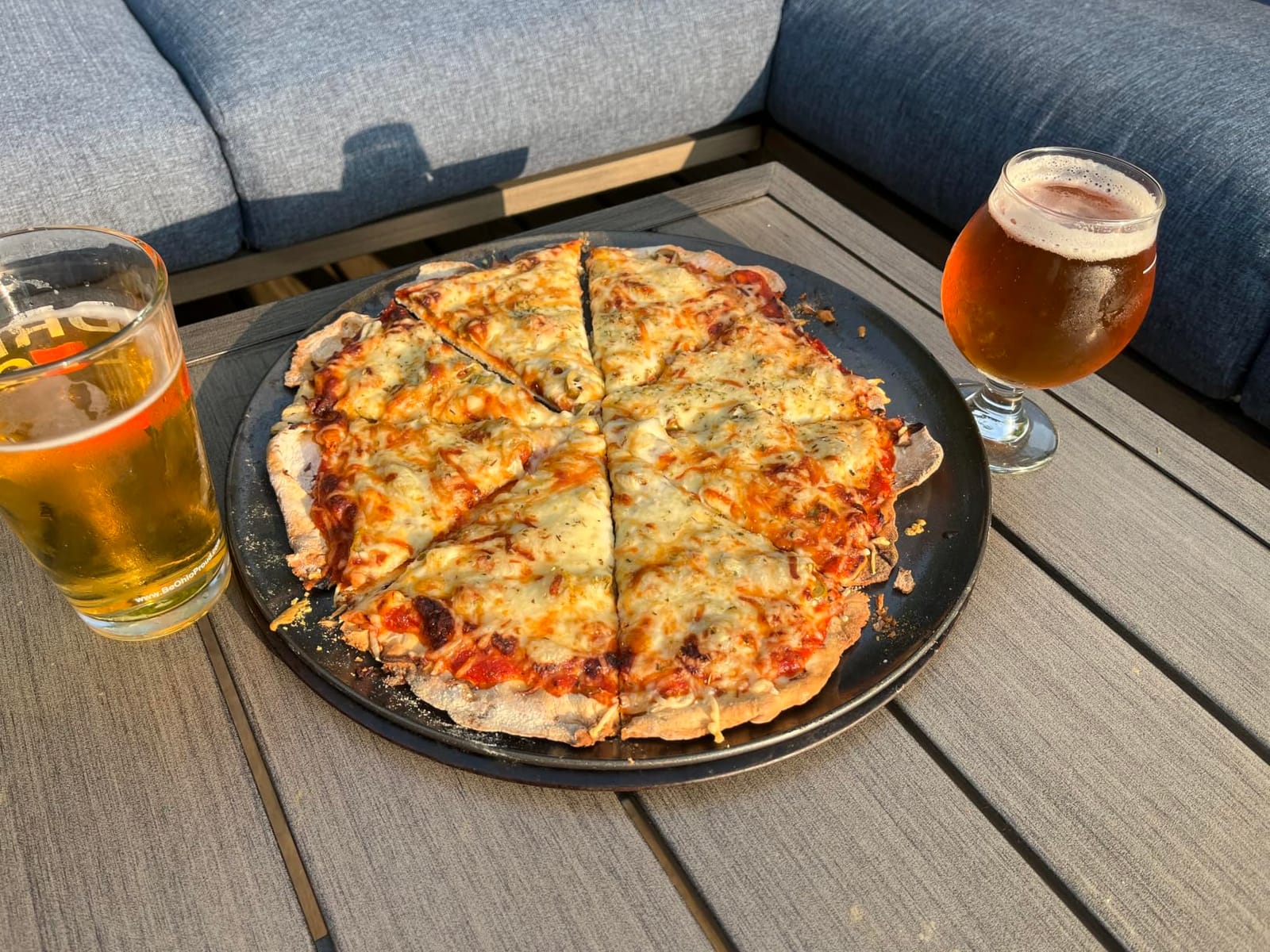 CHEFMAN Indoor Pizza Oven - Makes 12 Inch Pizzas in Minutes, Heats up to 800°F - Countertop Electric Pizza Maker with 5 Touchscreen Presets, Pizza Stone and Peel Included - Stainless Steel customer photo 1