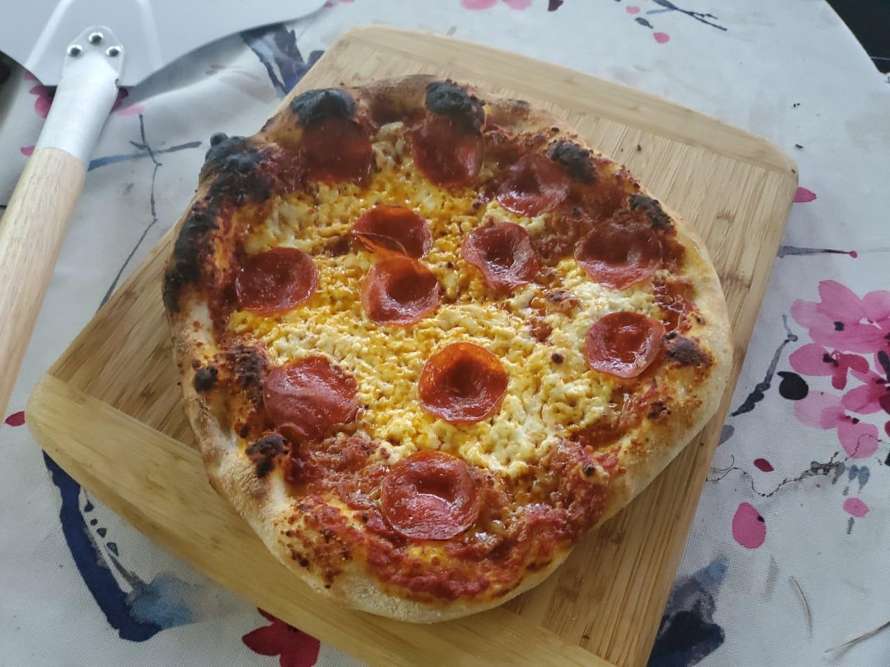 CHEFMAN Indoor Pizza Oven - Makes 12 Inch Pizzas in Minutes, Heats up to 800°F - Countertop Electric Pizza Maker with 5 Touchscreen Presets, Pizza Stone and Peel Included - Stainless Steel customer photo 2