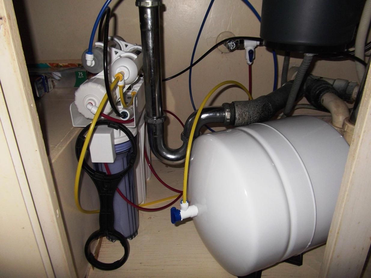 iSpring RCC7AK-BLK, NSF/ANSI 58 Certified, Alkaline 6-Stage Reverse Osmosis System with Stylish Black RO Faucet, pH+ Remineralization RO Water Filter System Under Sink customer photo 1