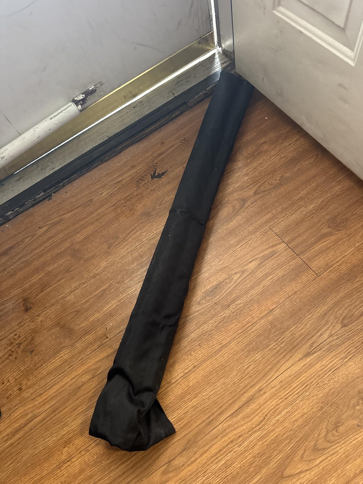 Comfyanno Under Door Draft Stopper - Bottom Door Gap Filler & Seal - Fits 30” to 36” Door, Double Side Block Noise, Sound, Air, Bugs, Dust, Easy to Install, No Adhesive, Black customer photo 2