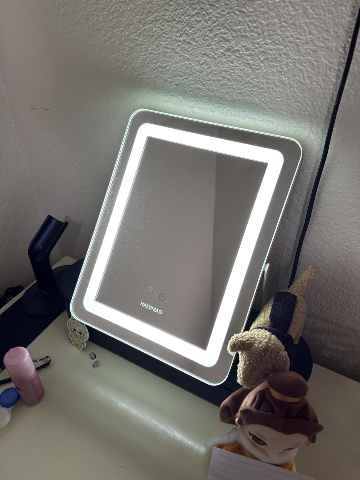 halumao Vanity Mirror with Lights, 14.5