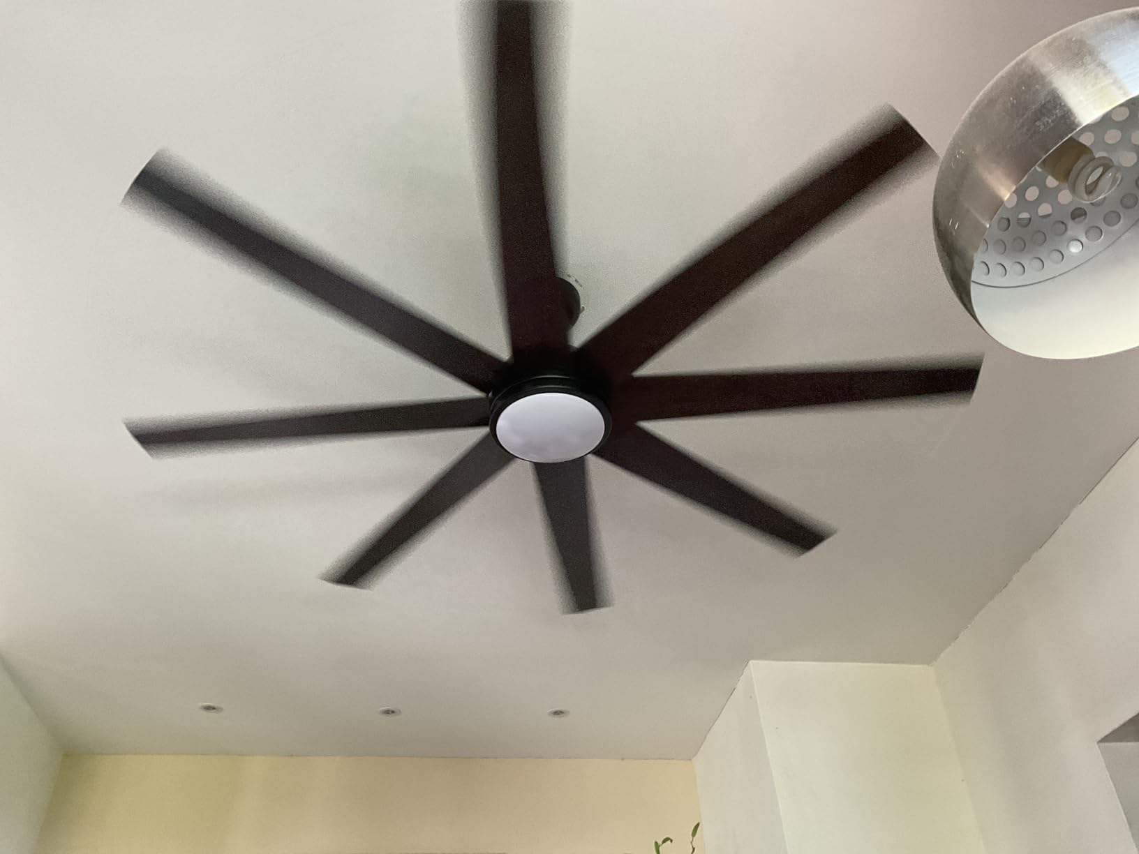 Fanbulous 65 Inch Black Ceiling Fans with 3CCT Lights and Remote customer photo 2