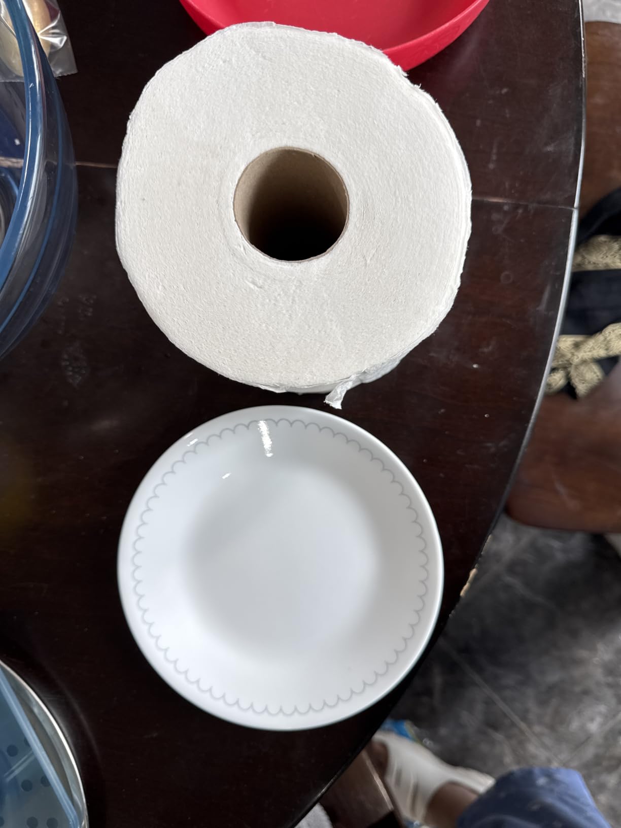 Corelle Vitrelle 18 Piece Glass Dinnerware Sets Service for 6, Triple Layer Chip & Crack Resistant Glass Plate and Bowl Sets, Wildflower customer photo 2