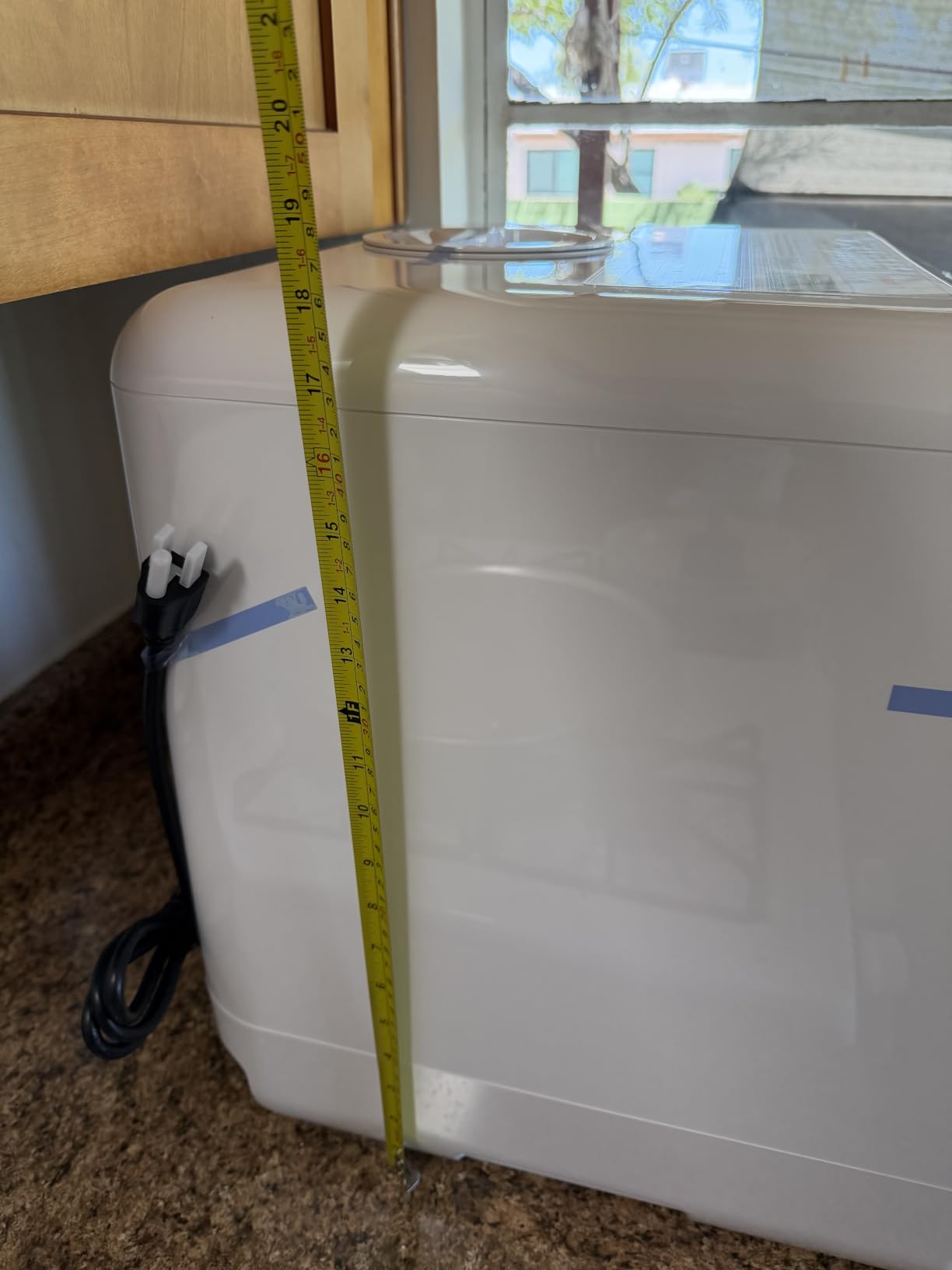 EUHOMY Countertop Dishwasher Portable, 6 Programs with 40 dB, No Hookup Needed, Dual Spray Arms, 360 Degree Coverage, for 30+ Items, 73h Ventilation customer photo 2