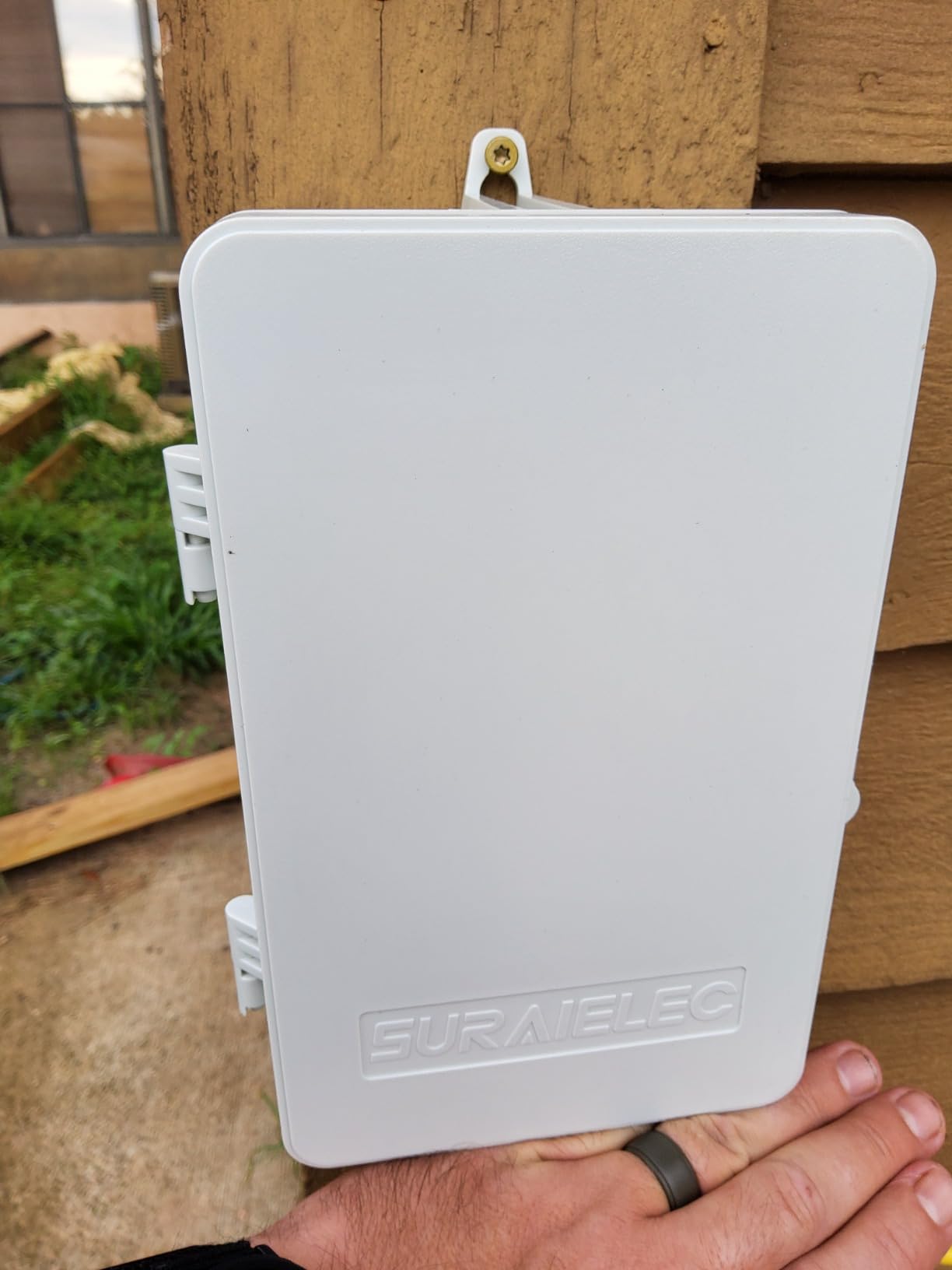 SURAIELEC Digital Pool Timer, 40Amp 2HP, 120/240/277VAC, 12-Hour Display customer photo 1