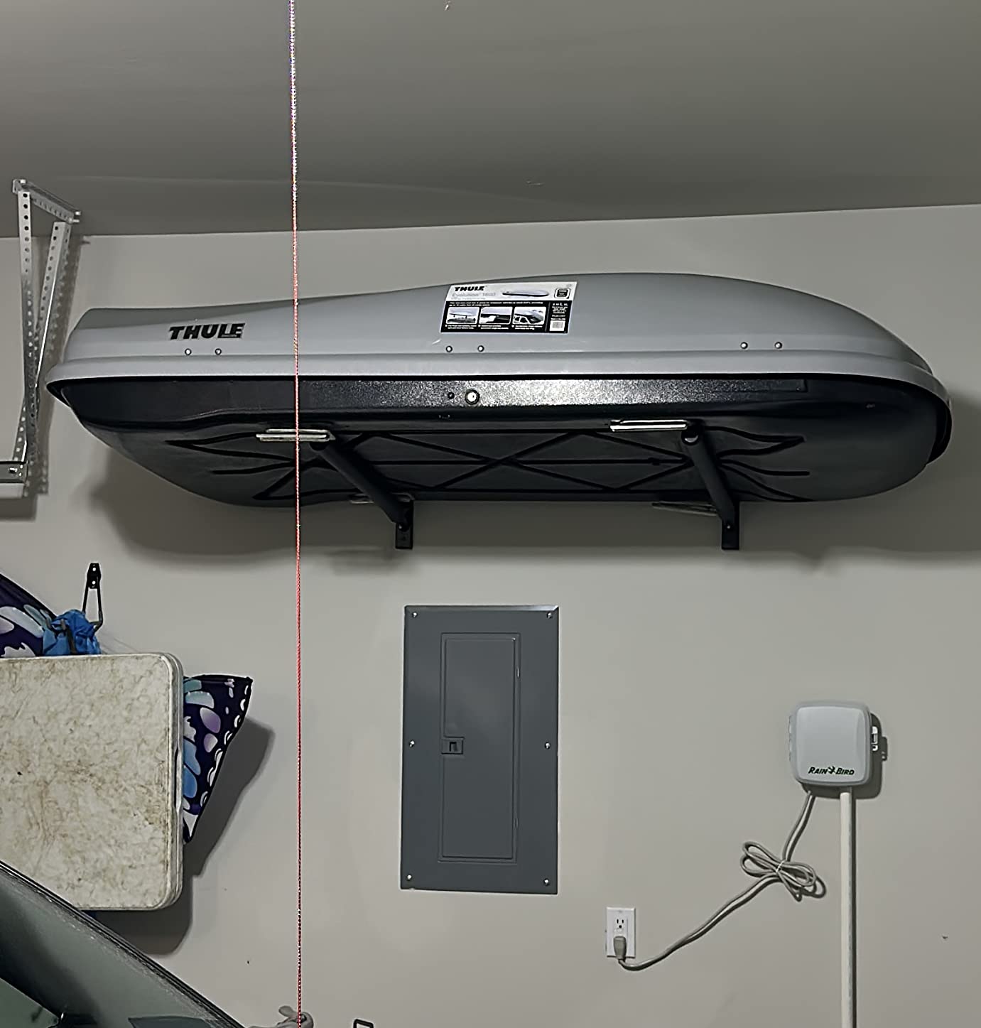 SPAREHAND 2 SUP Wall Mount Rack - Heavy Duty Steel Long Arms with 100 lb. Weight Capacity - Wall Rack for Ho2 Surfboards or SUP PaddleBoards - Ideal for Home & Garage Display - Black customer photo 2